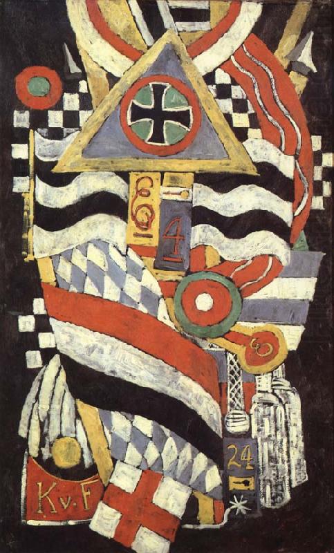 Portrait d'un officier allemand, Marsden Hartley